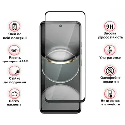 Скло захисне BeCover Tecno Spark 30 Pro (KL7) Black (713080) - мініатюра 3
