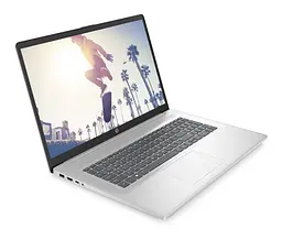Ноутбук HP 17-cn3002ua 17.3' FHD IPS AG, Intel i7-1355U, 16GB, F1024GB, UMA, DOS, сріблястий (826W1EA) - мініатюра 3