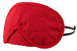 Маски на очі Cottelli Collection Blindfold Set червона і чорна - мініатюра 3