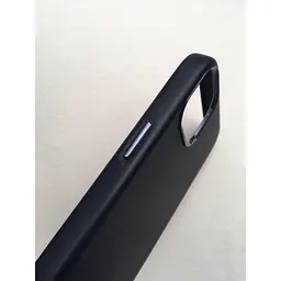 Оригінальний шкіряний чохол Decoded Leather Case MagSafe для Apple iPhone 13 (6.1") Matt Navy Blue - мініатюра 6