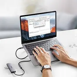 Кабель подовжувач USB Type C 3.1 Gen 2 UGREEN US372 4K/60HZ 10GBPS 5A 100W 1 м Gray (30205) - мініатюра 5