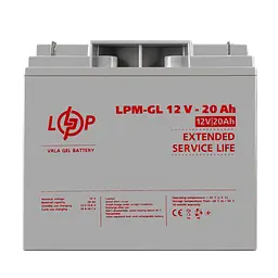 Акумулятор гелевий LPM-GL 12V - 20 Ah