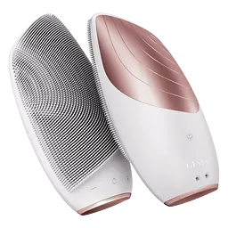Електронна звукова термощітка для обличчя GESKE Sonic Thermo Facial Brush 6 в 1 пудрова - мініатюра 3