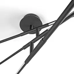 LED світильник стельовий Videx CLD013, 40W 3000-4000-6000K Black (29195-000) - мініатюра 3