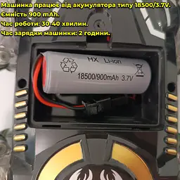 Машинка Drift Stunt Car Дрифт на Д/У, Рух боком, музика, світло + Компл. батарейок + Подарунок цукерки - мініатюра 6