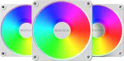 Вентилятор Montech GF120 V2 3 in 1 ARGB White - мініатюра 2