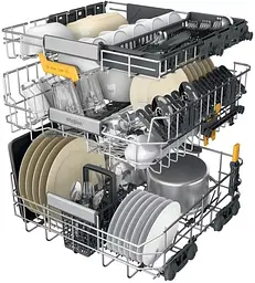 Посудомийна машина Whirlpool W8I HF58TU вбудована,60 см - мініатюра 3
