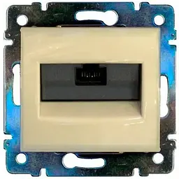 Розетка телефонна Brille RJ45 UTP Валена (774138)