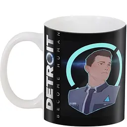 Кухоль GeekLand Детройт: Стати людиною Detroit: Become Human арт Коннор DB.01.013 330 мл білий - мініатюра 3