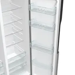 Холодильник Gorenje SBS, 179х70х92см, 2 двері, 376(190)л, А++, NF+, Інв., Зона св-ті, диспенсер, генератор льоду, Зовн. Диспл, нерж - мініатюра 7