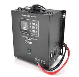 UPS з правильною синусоїдою гібридний Europower RTSWm-MPPT-LCD 1000VA, 700W, АКБ 12В, заряд 20-40А