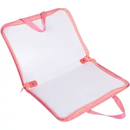 Папка-портфель Yes Barbie Shiny FC на блискавці з тканинними ручками (492479) - мініатюра 3
