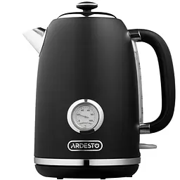 Електрочайник Ardesto Vintage Dream Strix метал 1.8 л чорний матовий (EKL-F410BM) - мініатюра 4