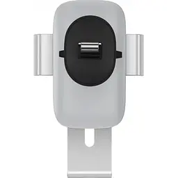 Автотримач Baseus Metal Age 2 Gravity Car Mount Air Outlet Version Silver (SUJS000012) [104434] - мініатюра 4