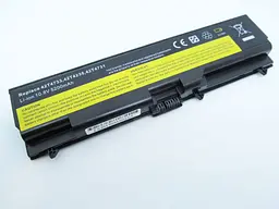 Акумулятор для ноутбука Lenovo ThinkPad T430, 5200 mAh, 6cell, 10.8V, Li-ion, чорний - мініатюра 2