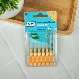 Міжзубна щітка TePe Extra Soft оранжева (0.45 мм), 6 шт