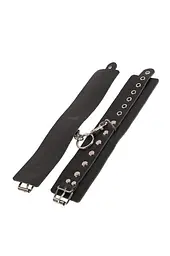 Наручники Leather Restraints Hand Cuffs Black