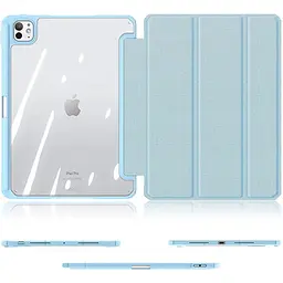 Чохол-книжка Dux Ducis Toby Series With Pencil Holder для Apple iPad Pro 11` M4/M5 (2024-2025) Blue [110472] - мініатюра 7