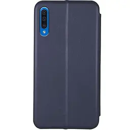 Шкіряний чохол-книжка Classy для Samsung Galaxy A50 (A505F) / A50s / A30s Темно-синій - мініатюра 2