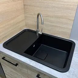 Кухонна мийка Adamant Existence 775x505x190 чорний 600223, Чорний - мініатюра 3