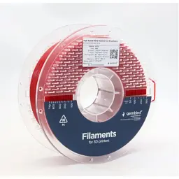 Пластик для 3D-принтера Gembird PETG High Speed, 1.75 мм, 1 кг, red (3DP-PETG1.75HY-01-R) - мініатюра 2
