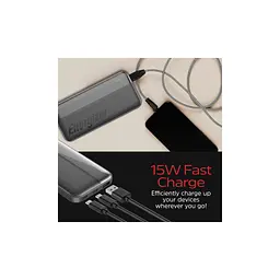 Батарея універсальна Energizer 10000mAh 15W, USB-А, 2*USB-C, Black (UE10050CC) - мініатюра 8