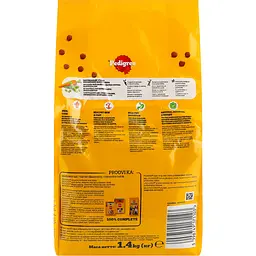 Сухий корм для дорослих собак малих порід Pedigree Mini Adult з яловичиною та овочами 1.4 кг - мініатюра 3