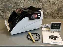 Рахункова машинка для грошей BILL COUNTER 206, машинка для підрахунку та перевірки купюр - мініатюра 5