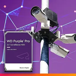 Жорсткий диск WD 10TB 3.5" 7200 512MB SATA Purple Pro Surveillance - мініатюра 2