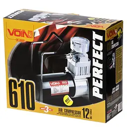 Автомобільний компресор VOIN 150psi 23A 70л клеми (VP-610) - мініатюра 6