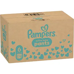 Набір підгузки-трусики Pampers Active Baby Pants Розмір 6 (13-19 кг) 132 шт. - мініатюра 2