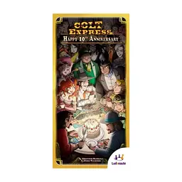 Настольная игра Lord of Boards Кольт Экспресс: с 10-й годовщиной (Colt Express: Happy 10th Anniversary) (укр.) (LOB2117UA_exp)