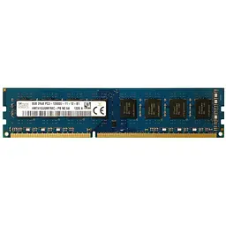 Оперативна пам'ять Hynix DDR3 8GB 1600MHz PC3-12800, non-ECC Unbuffered Б/В