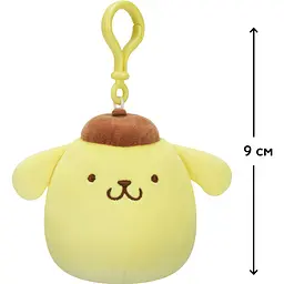 М'яка іграшка Squishmallows Hello Kitty на кліпсі Помпомпурін 9 см (SQSN00273) - мініатюра 2