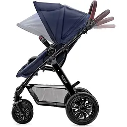 Універсальна коляска 3 в 1 Kinderkraft Moov Navy синя (00-00158732) - мініатюра 8