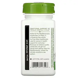 Натуральна добавка Nature's Way Vitex Fruit, 100 вегакапсул - мініатюра 3