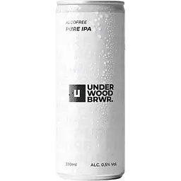 Пиво безалкогольне Underwood Brewery Pure IPA світле 0.5% 0.33 л з/б