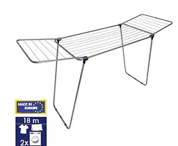 Сушарка для білизни підлогова Casa Si Merkur Pure 18m Silver (CS92235S04C) (DAS302407) - мініатюра 2