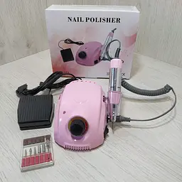 Фрезер для манікюру Nail Polisher DM-212 Рожевий - мініатюра 2