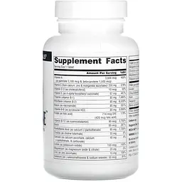 Мультивітаміни та мінерали Source Naturals Mega-One без заліза 60 таблеток - мініатюра 3