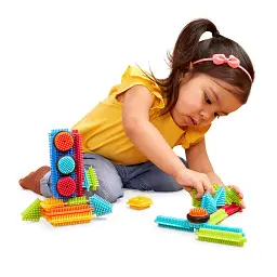 Конструктор Battat серії Bristle Blocks - Будівельник, 36 деталей (BT3099Z) - мініатюра 6