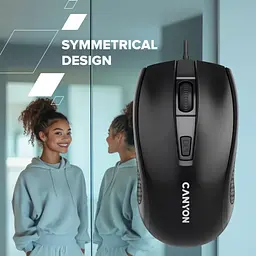 Мишка Canyon M-4 USB Black (CNE-CMS4) - мініатюра 6