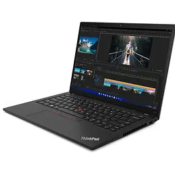 Ноутбук Lenovo ThinkPad T14 Gen 4 (AMD), 14 WUXGA 1920x1200 IPS 500nits Touchscreen, AMD Ryzen 5 PRO 7540U 6- ядерний, 16 ГБ DDR5, 256 ГБ SSD m2 PCIe, AMD Radeon 740M, Windows 10 Pro, корпус з вуглецевого волокна 1, 35 кг. Чорний - мініатюра 4