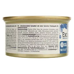 Вологий корм для котів Exclusion Noble Grain Cat Sterilized Tuna All Breeds, 85 г - мініатюра 4