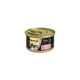 Вологий корм GimCat Shiny Kitten для кошенят, курка, 70 г - мініатюра 2