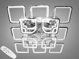 Люстри світлодіодні Diasha 8060/8+4HR LED 3color dimmer