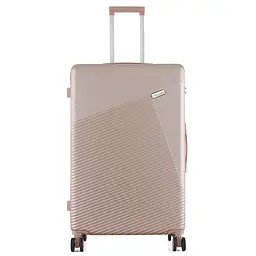 Валіза велика Semi Line T5758-4 ABS-пластик 28 дюймів 101 л Rose