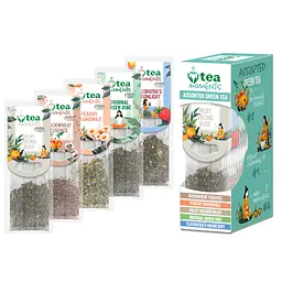Чай Tea Moments Assorted Green tea 15х2.2 г (tm.04894)