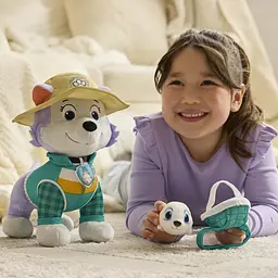 М'яка іграшка Paw Patrol Цуценячий патруль Цуценя Еверест з улюбленцем 30 см (SM47401/7687) - мініатюра 7