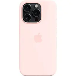 Чохол Apple Silicone Case with MagSafe для iPhone 15 Pro Light Pink (MT1F3ZM/A) [92954] - мініатюра 6